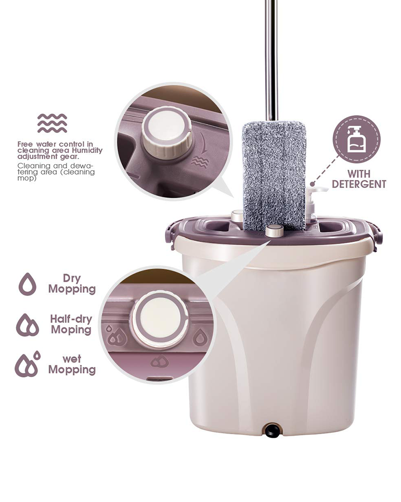 Mopx Dual Zone Dual Control Súprava mopov na oddeľovanie špinavej vody