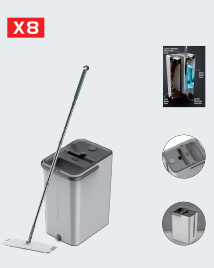 Ako si vybrať najlepšiu súpravu vedier na plochý mop?